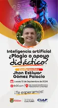 conferencia, Inteligencia Artificial, ¿plagio o apoyo didáctico?