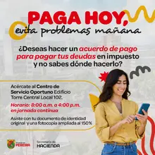 Paga hoy y evita problemas mañana