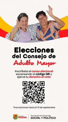 Elecciones del Consejo de Adulto Mayor