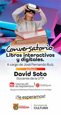 Conversatorio libros interactivos y digitales