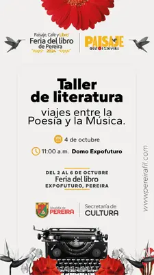 Taller de literatura, viajes entre la poesía y la música