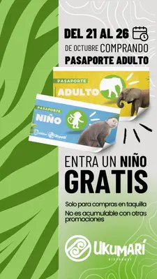 Ukumarí Entra un Niño Gratis