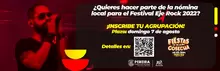 Banner Festival del Rock Pereira