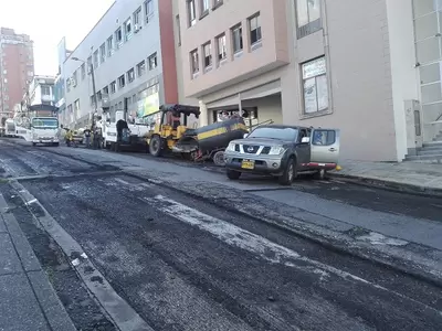 Avanza programa a tapar huecos se dijo en el centro de la ciudad