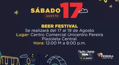 El “Beer festival”, un espacio para conocer más acerca de la cerveza