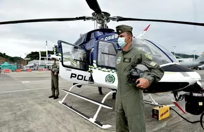 Pereira recibe helicóptero para fortalecer la lucha contra la inseguridad