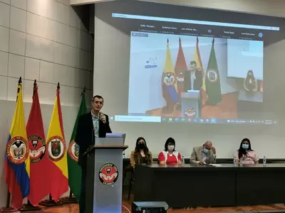 Secretario de Desarrollo Económico y Competitividad participó en foro estudiantil de la Universidad Libre