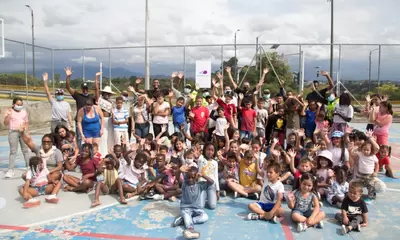 Niños y niñas celebraron su día en el Aeropuerto Matecaña