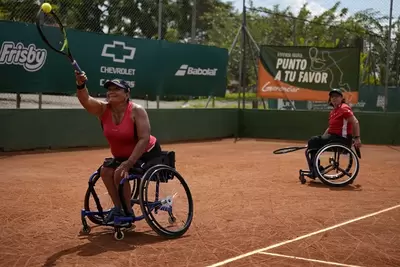 Colombia y Chile se coronaron campeones del torneo internacional de tenis de campo en silla de ruedas