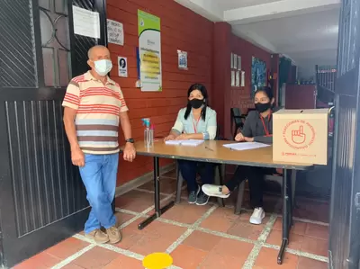 Habitantes de la comuna El Oso participaron activamente en las elecciones de presupuesto participativo