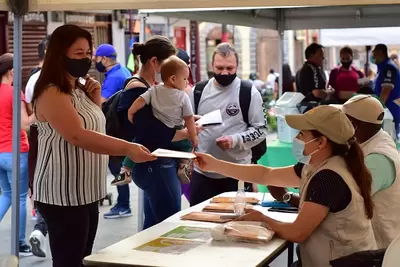 Secretaría de Salud acompañó la feria gastronómica y cultural de Corocito