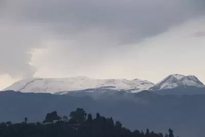 Nevado del Ruiz, no es un riesgo en este momento para Pereira