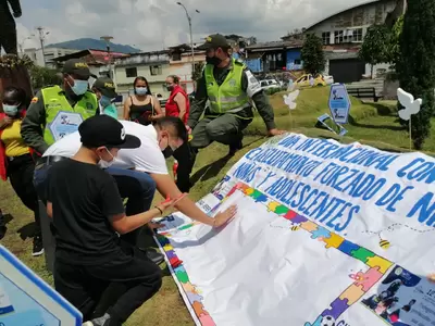 Oficina de paz, presente en conmemoración del día contra el reclutamiento forzado de niños, niñas y adolescentes