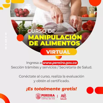 Curso De Manipulación De Alimentos Seguirá Virtual Durante El 2021