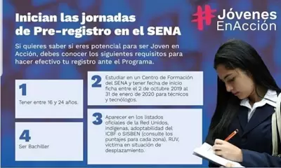 Nueva jornada de registro de jóvenes en acción