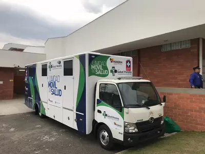 Alcaldía presenta programación de la unidad móvil y vacunación de la ESE Salud Pereira