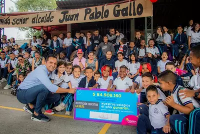 Un recorrido que dejó grandes noticias en colegios de Pereira