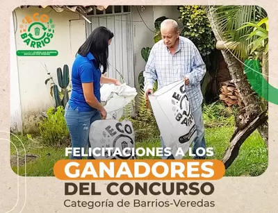 CONCURSO ECO BARRIOS LLEGÓ A SU FINAL CON EXCELENTES  RESULTADOS