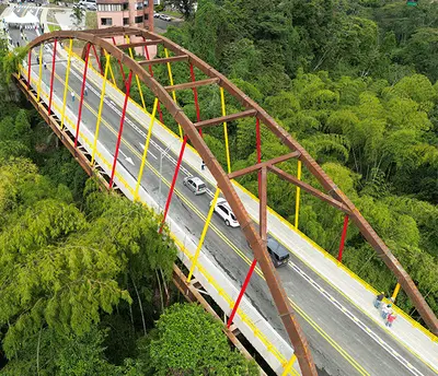 Alcalde Mauricio Salazar dio apertura a la Conexión vial Álamos  Pinares