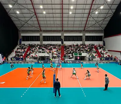 Selección Risaralda femenina de voleibol luchó con garras, pero Antioquia avanzó a la final